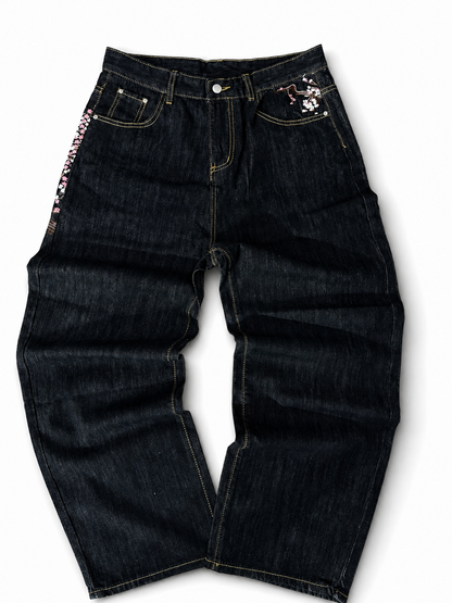 Derschutze Cherry Blossom Pants