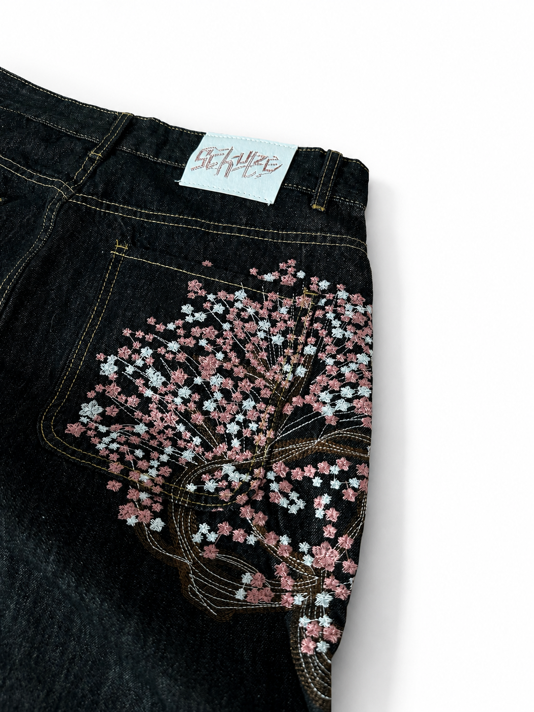 Derschutze Cherry Blossom Pants