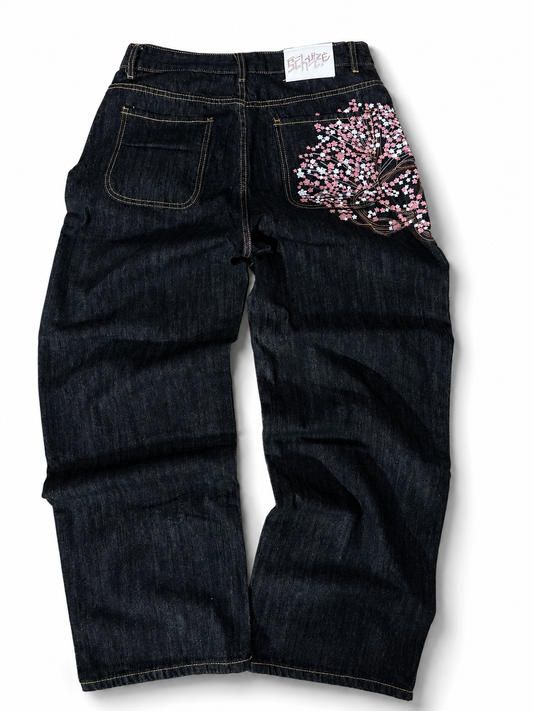 Derschutze Cherry Blossom Pants