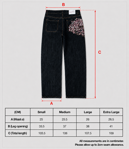 Derschutze Cherry Blossom Pants